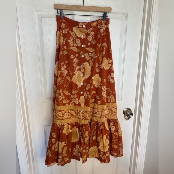 NWT Spell Sloan Maxi Skirt